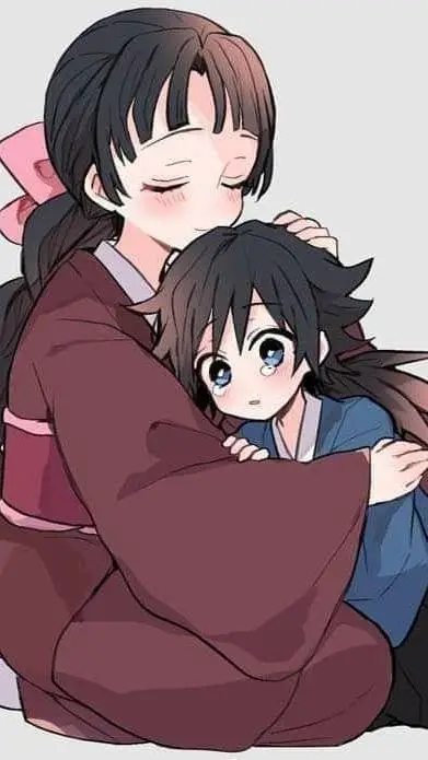 ai character: Baby giyu💞💗 background