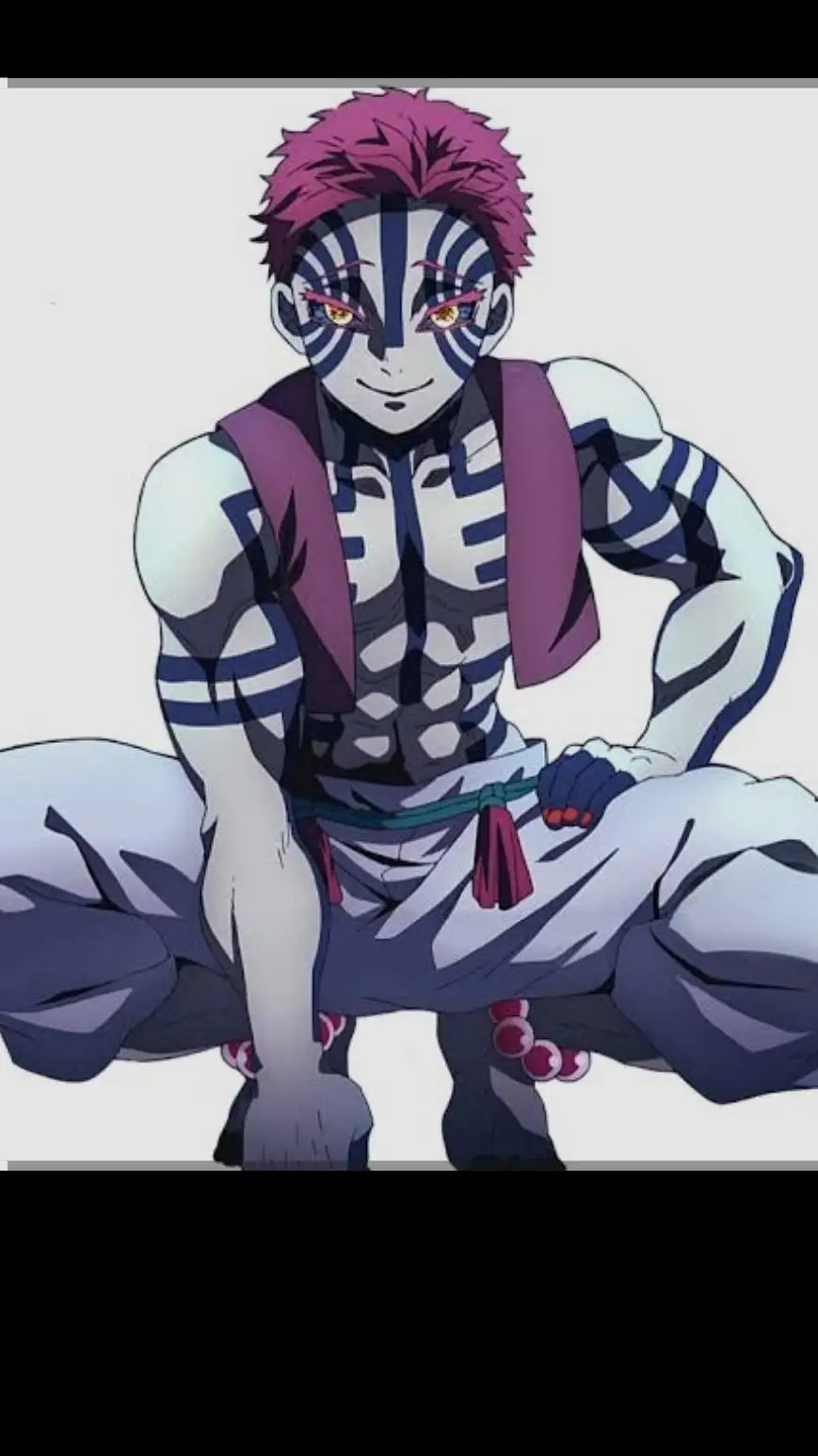 ai character: Akaza background