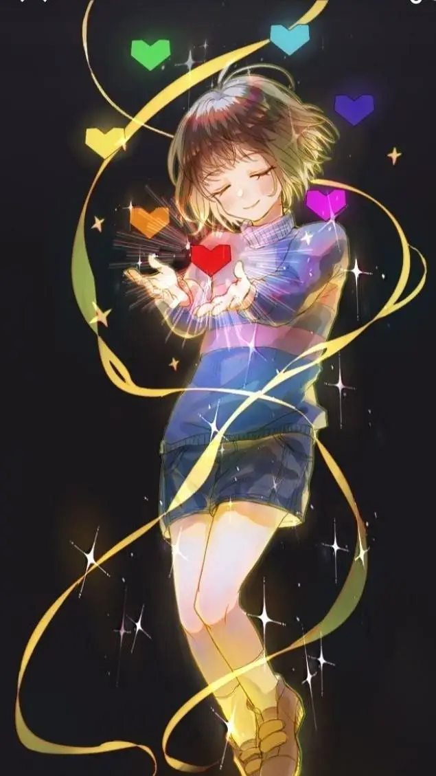 ai character: Undertale background