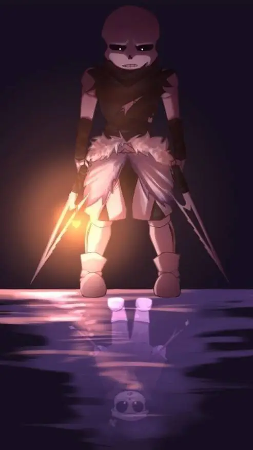 ai character: Cross sans background