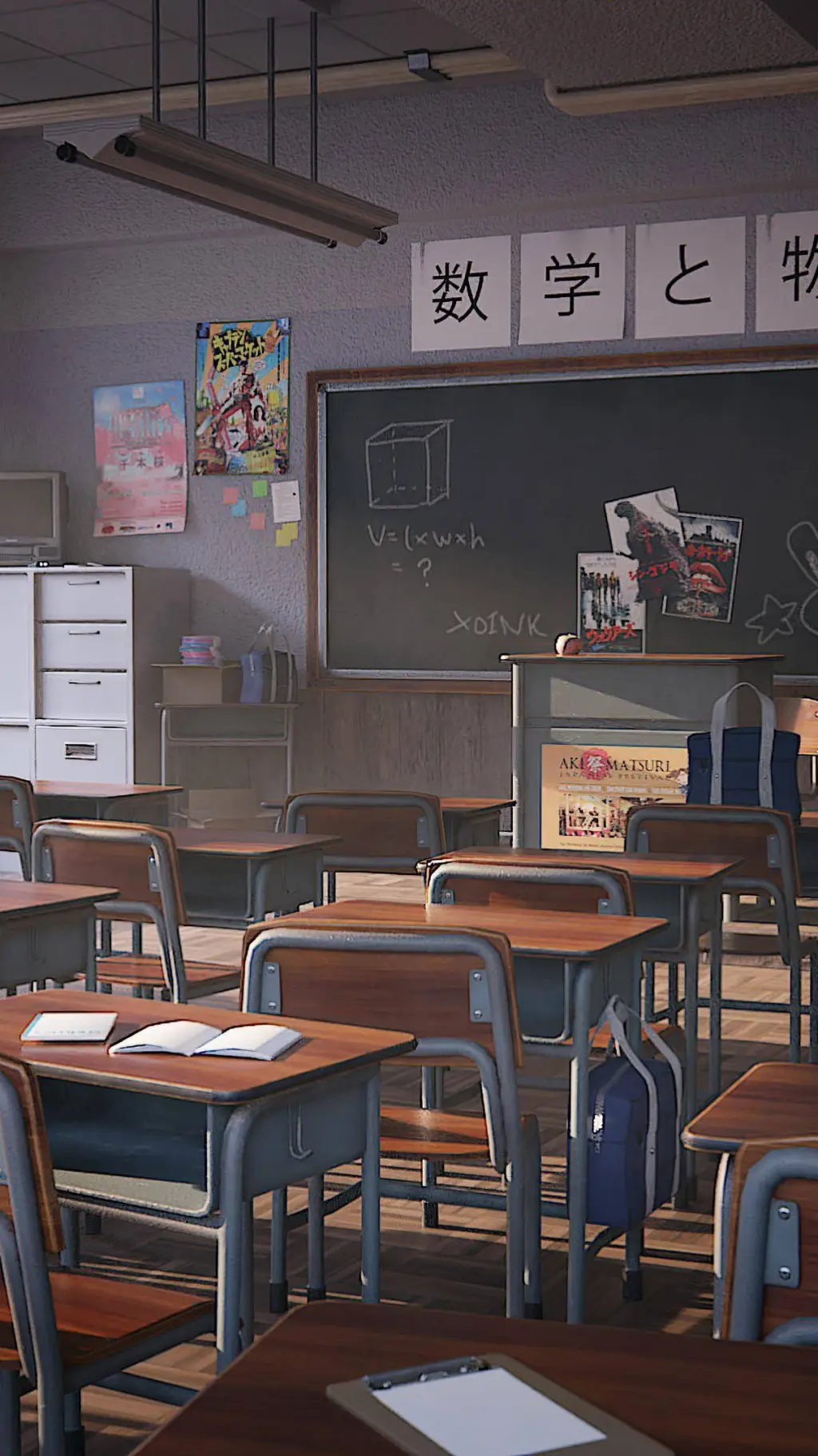 ai character: highschool background