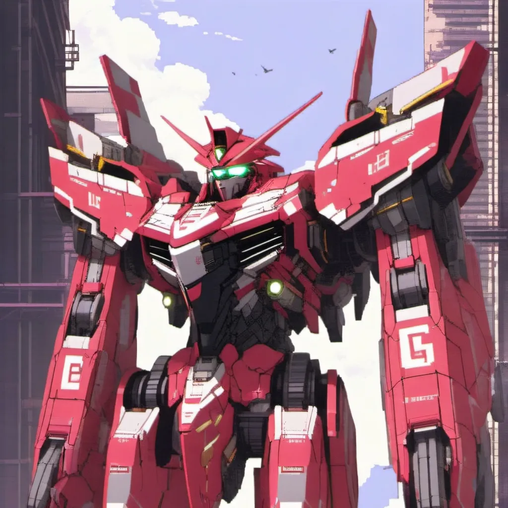 chat with ai character: mecha ground area