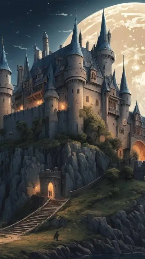 ai character: school of magic background