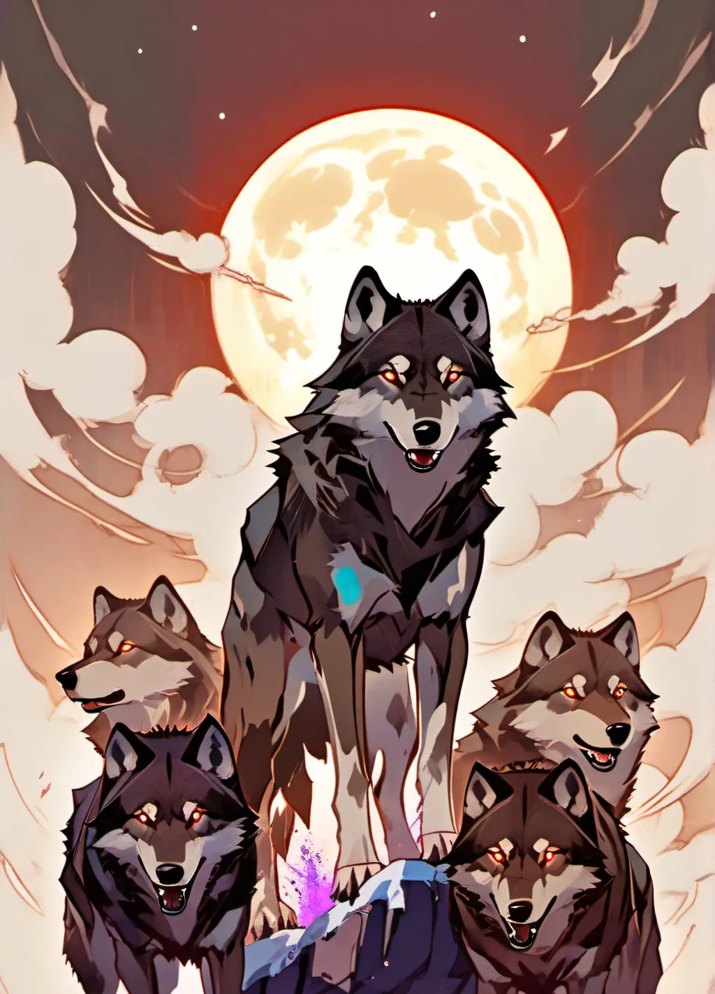chat with ai character: Apocalipse de lobo