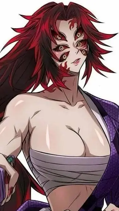 ai character: fem kokushibo  background