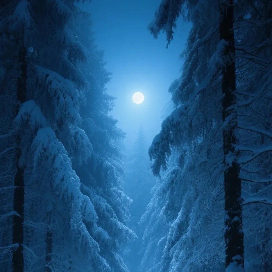 chat with ai character: Snowy Forest