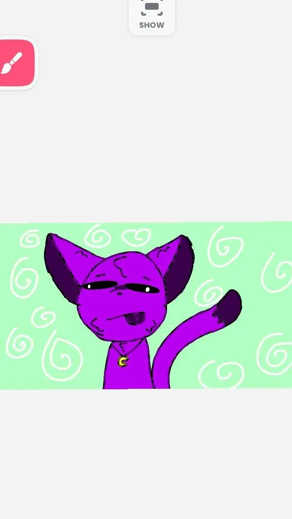 ai character: catnap2 background