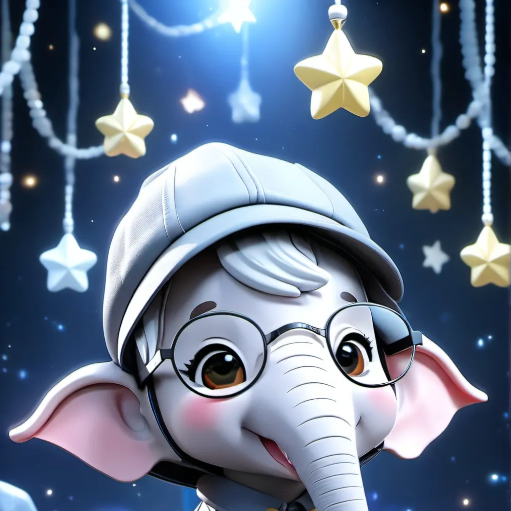 chat with ai character: cute baby elephant
