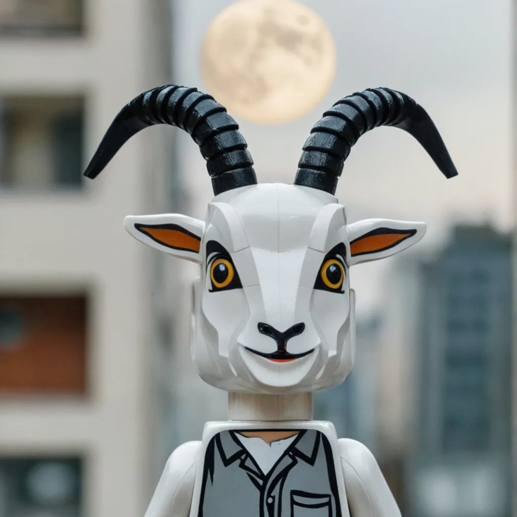 chat with ai character: first goat 😢