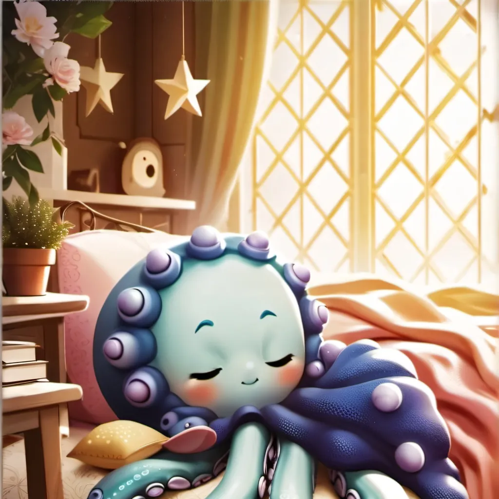 chat with ai character: sleepy octopus 