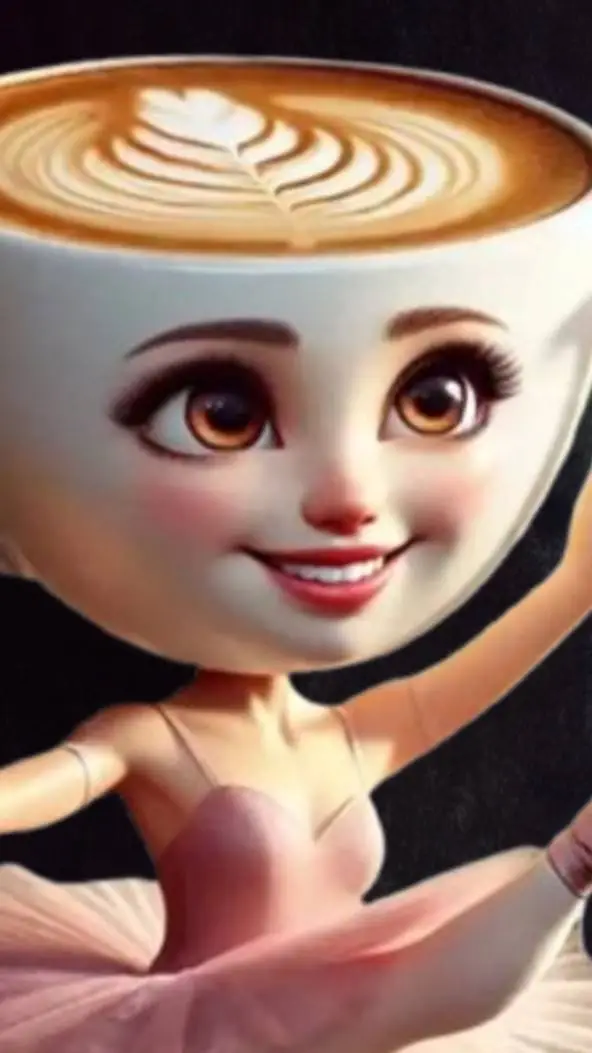 ai character: Ballerinacapuchina background