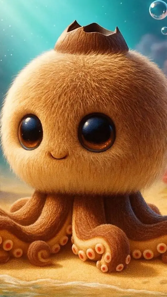 ai character: Cocosini octopusi background