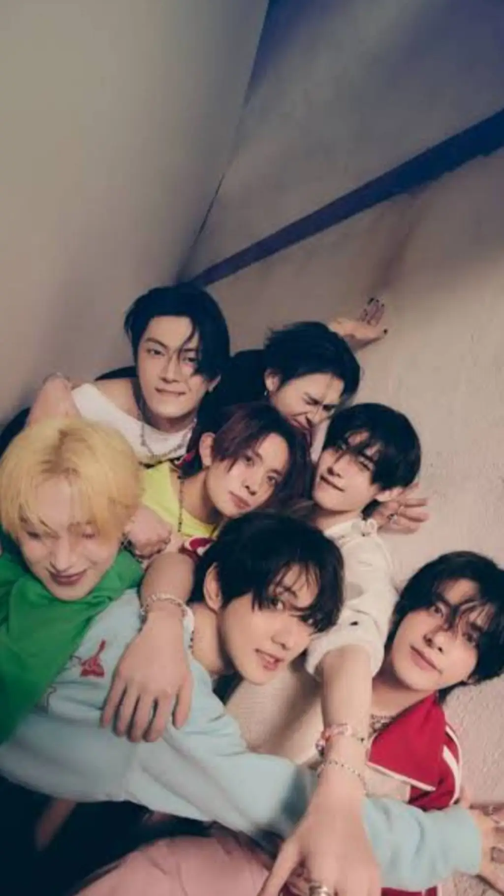 ai character: ENHYPEN  background