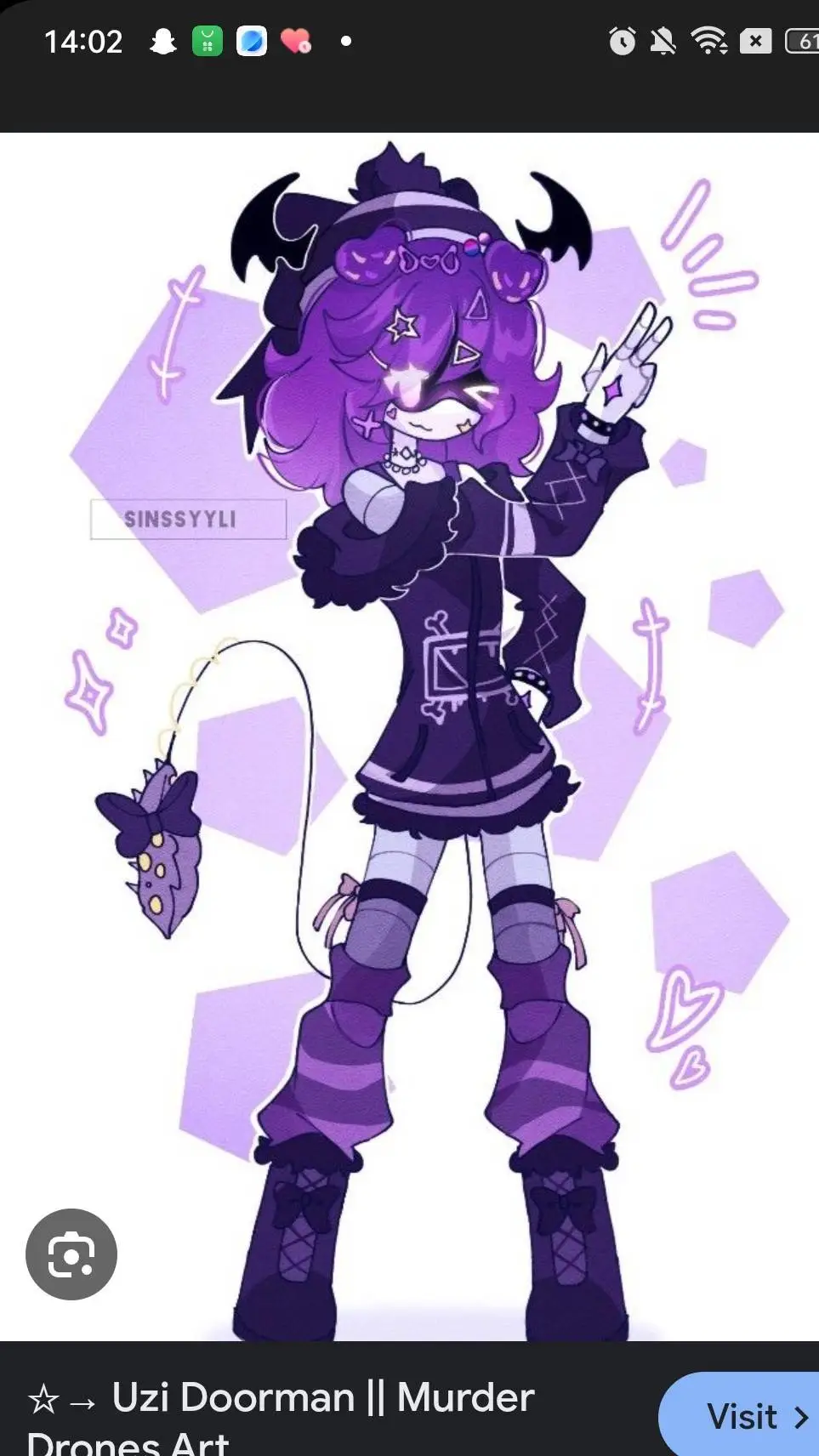 ai character: Uzi background