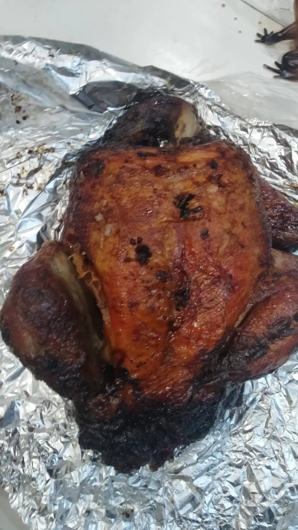 ai character: chicken   background