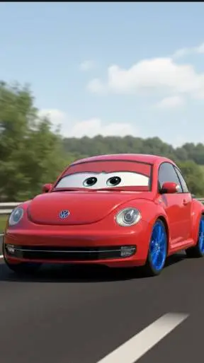 ai character: beetle in race background