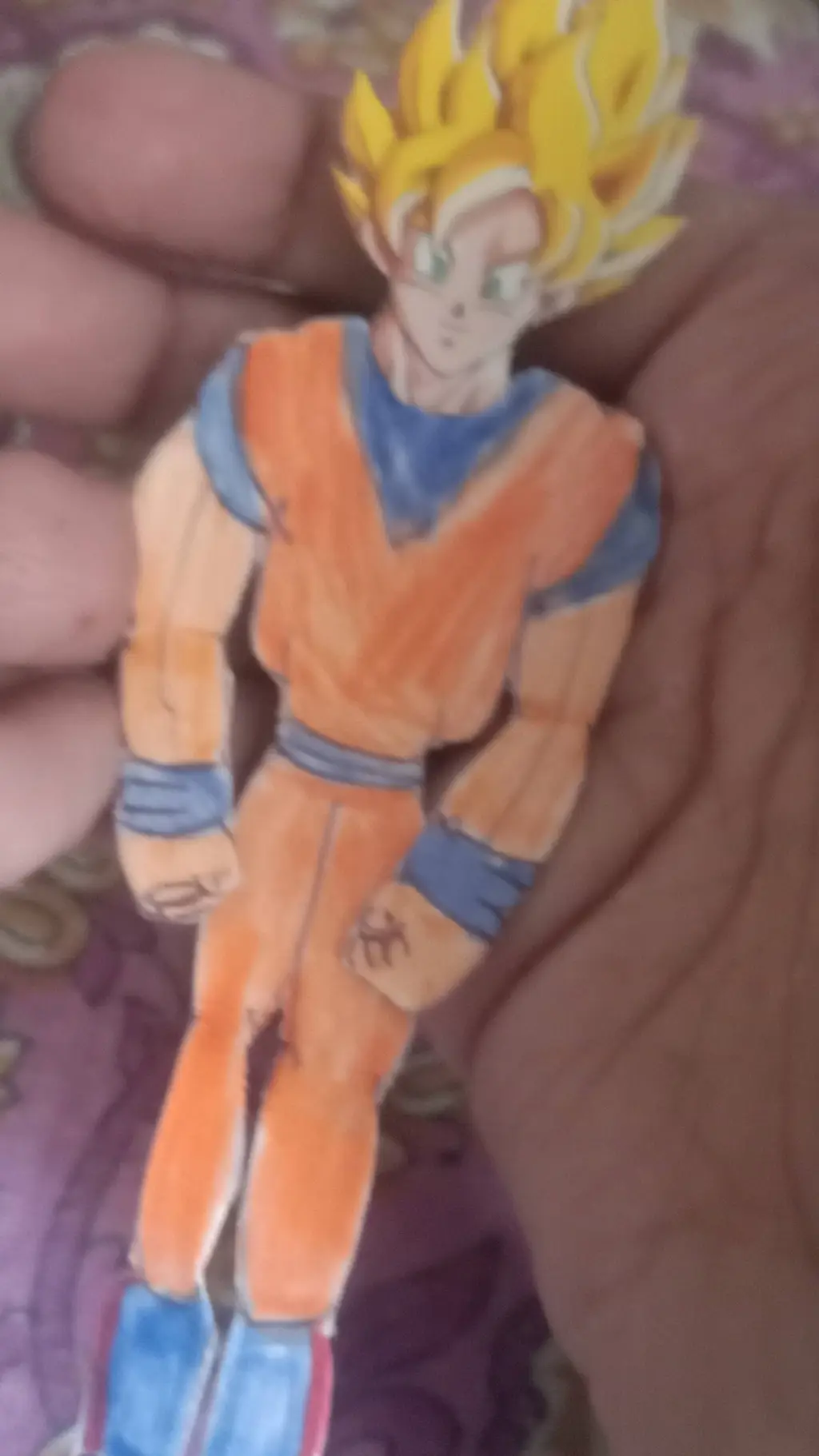 ai character: tiny goku background