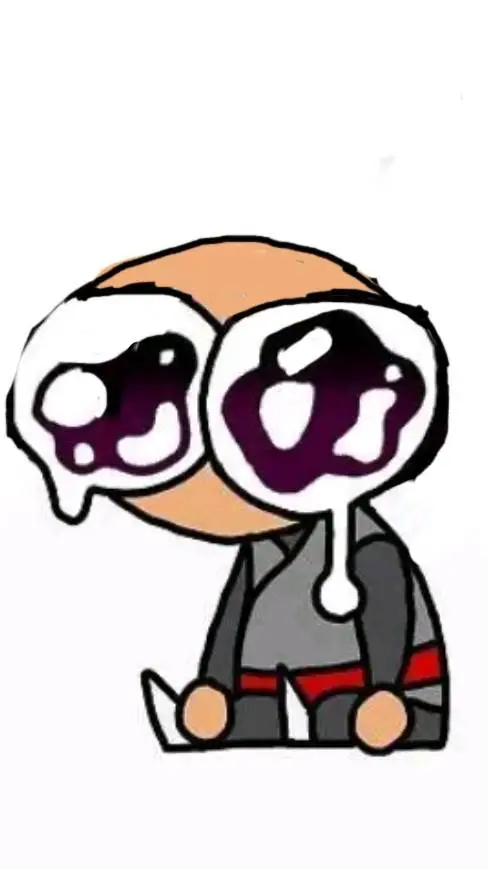 ai character: blad goku black background