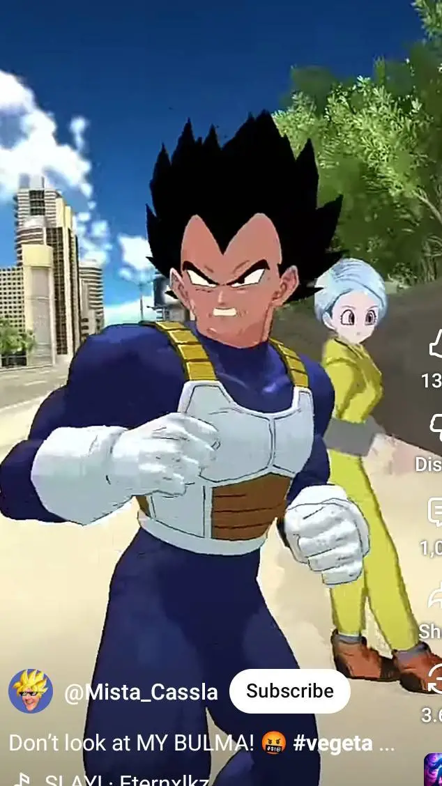ai character: VEGETA HATE YOU background