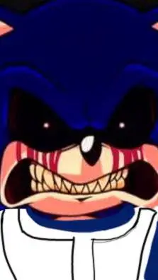 ai character: shadow sonic exe  background