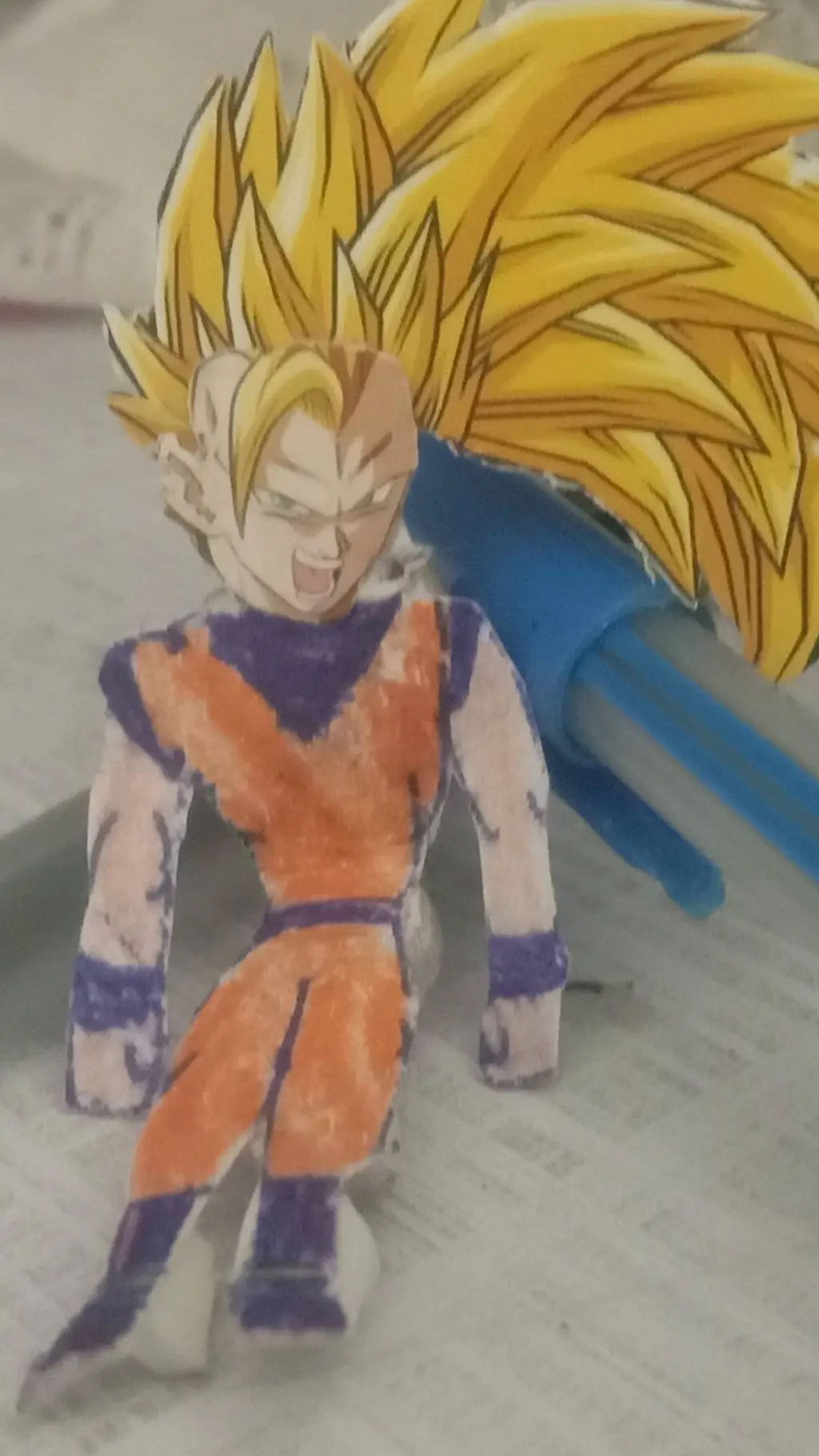 ai character: tiny Goku 2! background