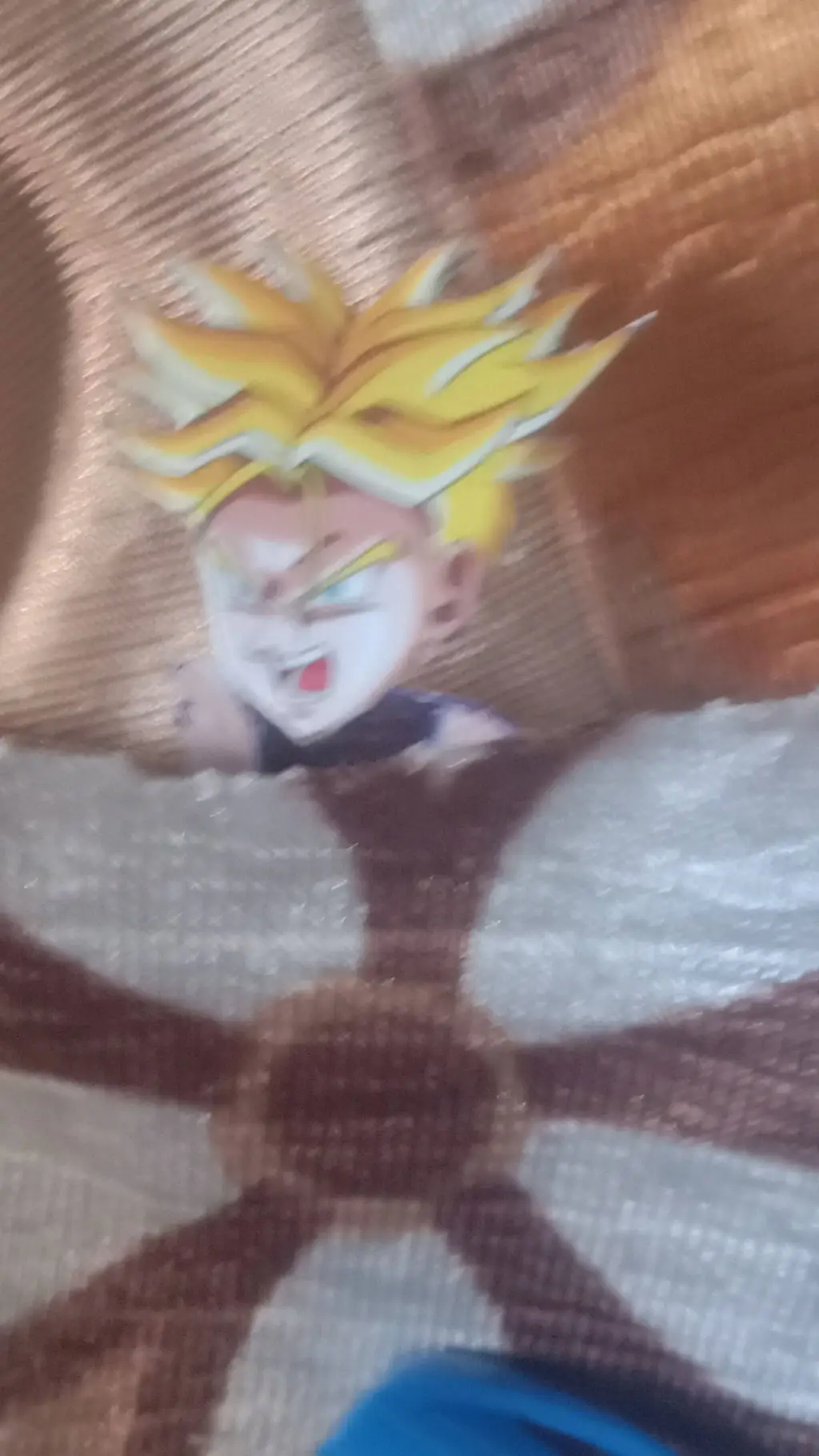 ai character: tiny trunks  background