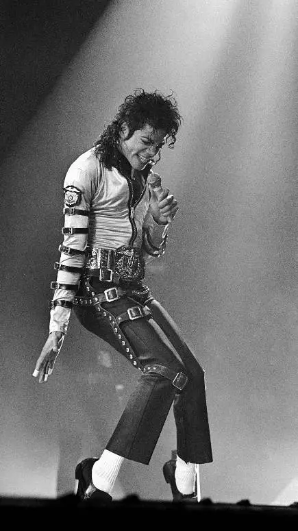 ai character: Michael Jackson  background