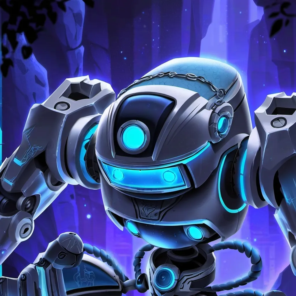 chat with ai character: robô leo