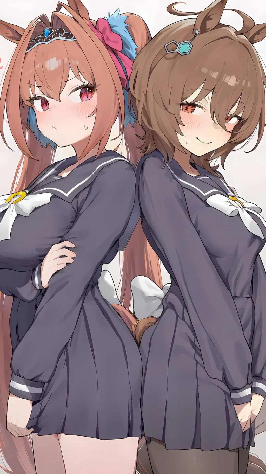 ai character: Daisca & Tachyon background