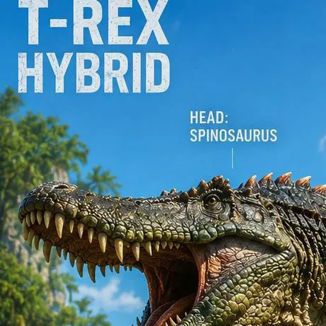 chat with ai character: Spinosaurus hybrid