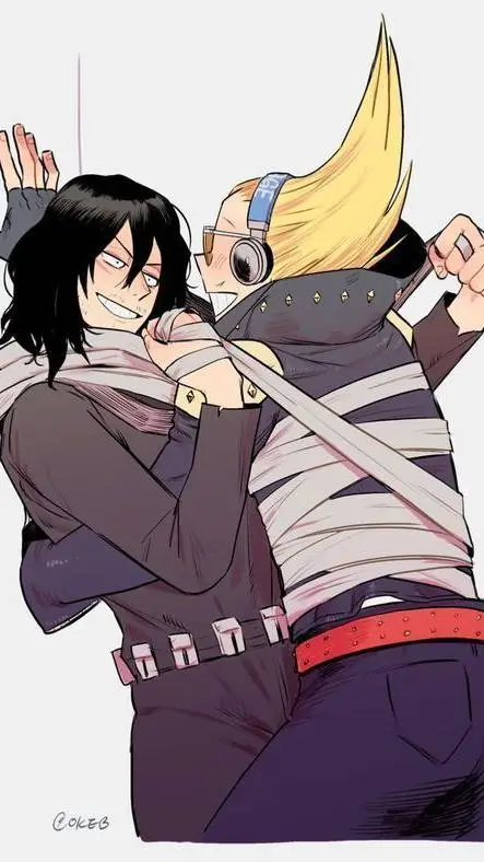 ai character: [/🖤 Erasermic 💛/} background