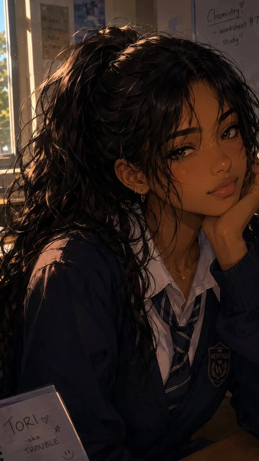 ai character: Tori background