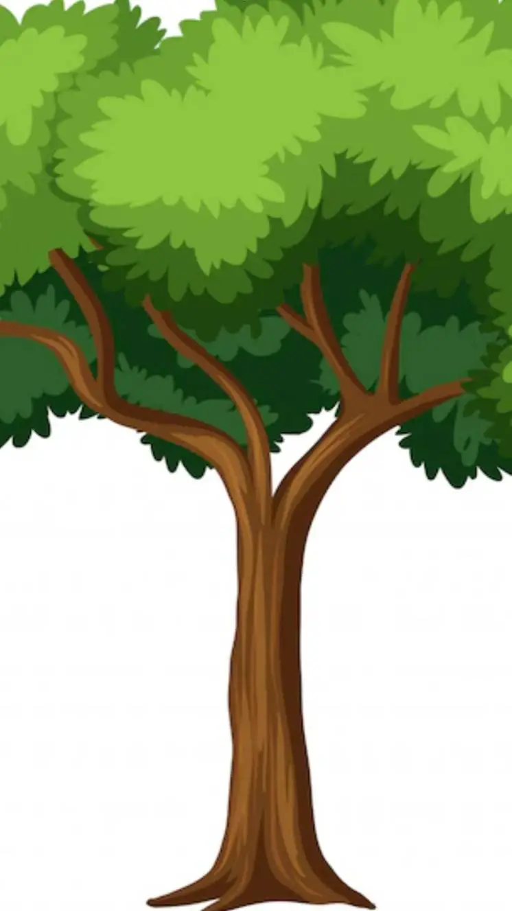 ai character: TREE background