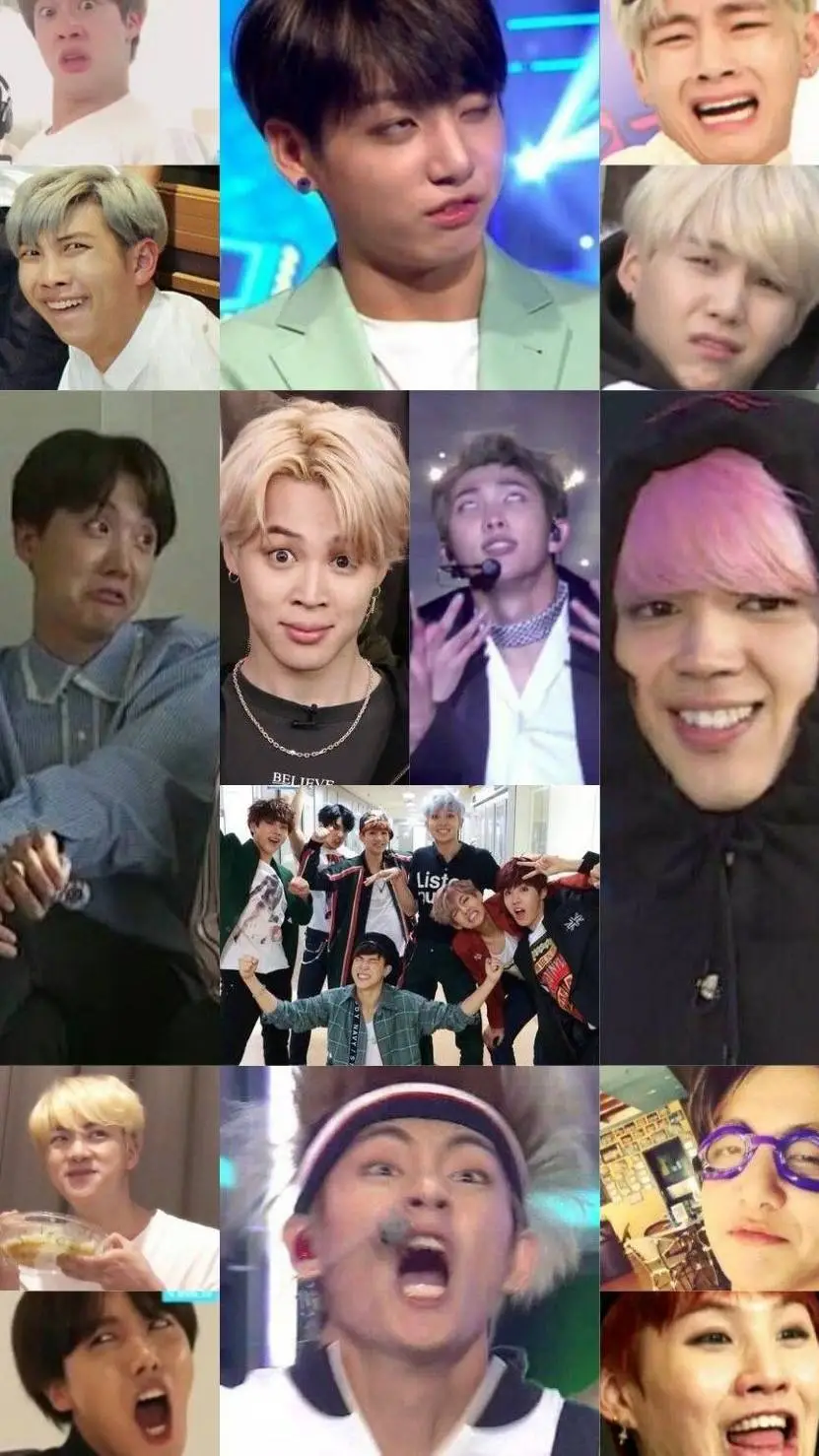 ai character: bts😼😙 background