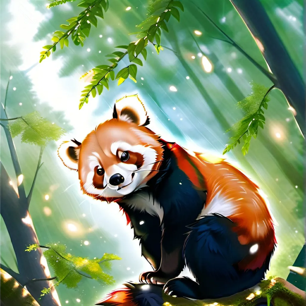 chat with ai character: red panfana