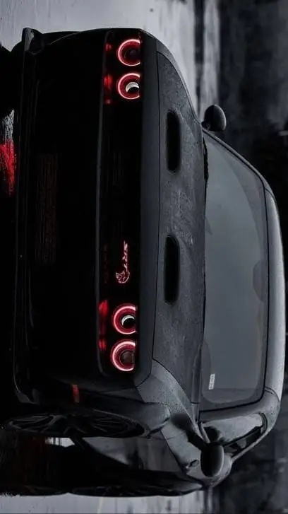 ai character: dodge demon 😈  background