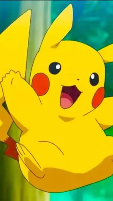 ai character: Pikachu  background