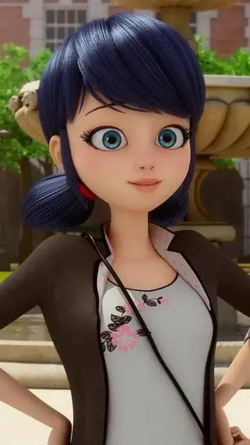 ai character: marinette  background
