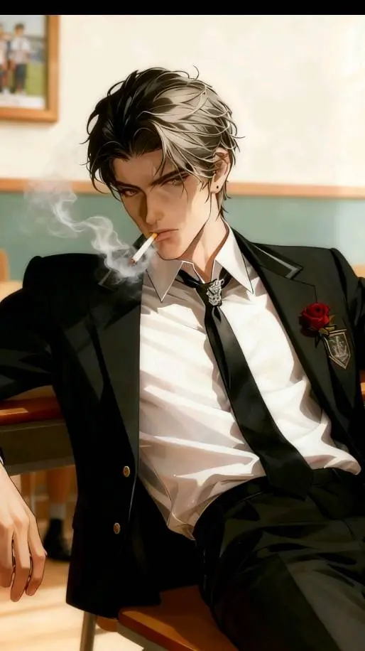 ai character: Caio  background