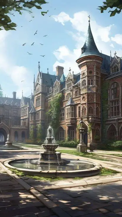 ai character: escola de poderes background