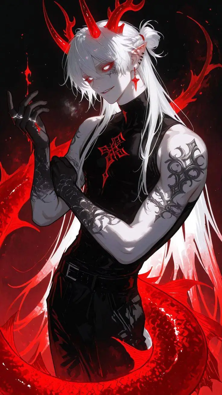 ai character: Arthur drácula  background