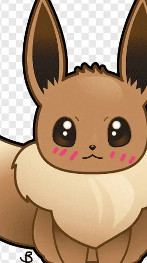 ai character: Pikachu x hibi pok background