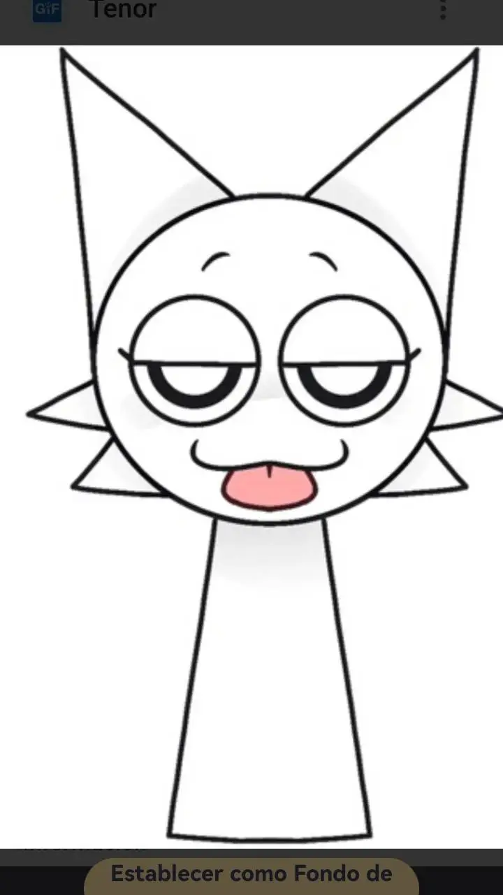 ai character: Wenda carnívora  background