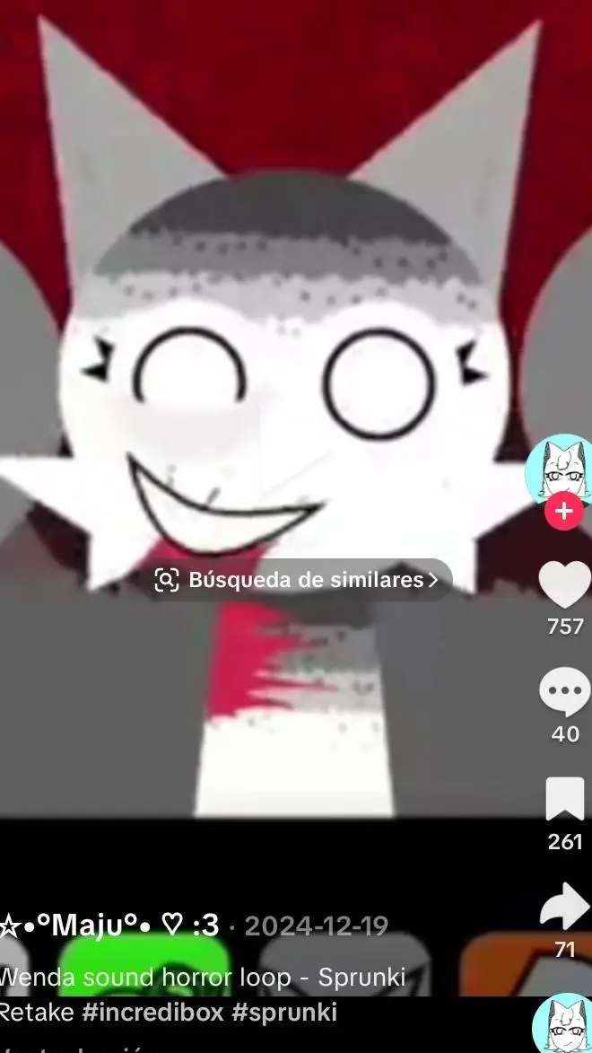 ai character: Horror Wenda vore background