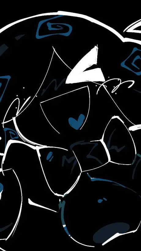 ai character: Nebby👀 background