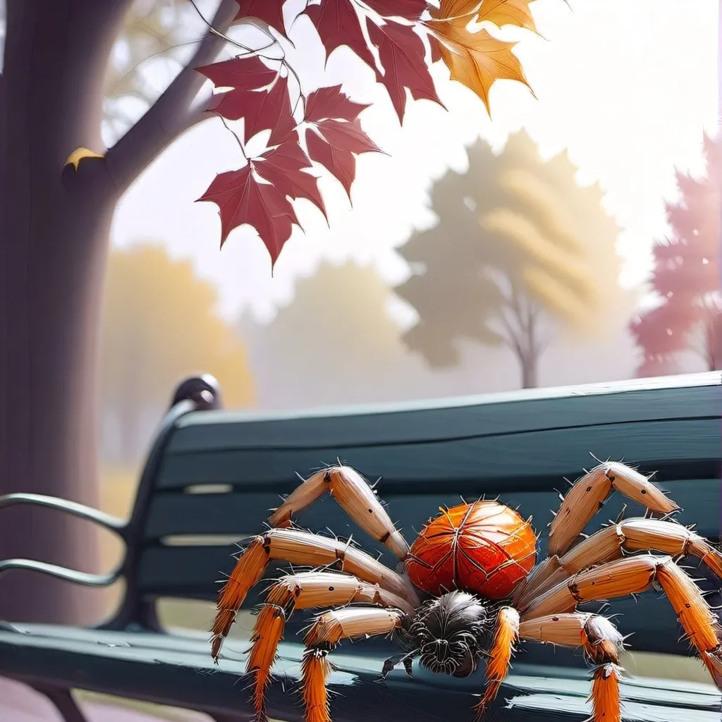 chat with ai character: Aranha-outono