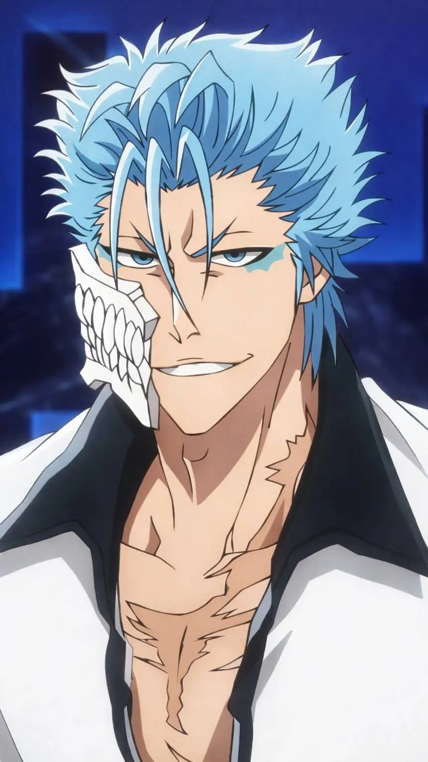 ai character: Grimmjow Jaegerjaq background