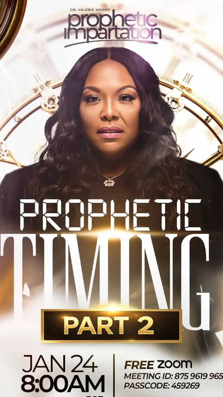 ai character: Dr Valerie Moore  background