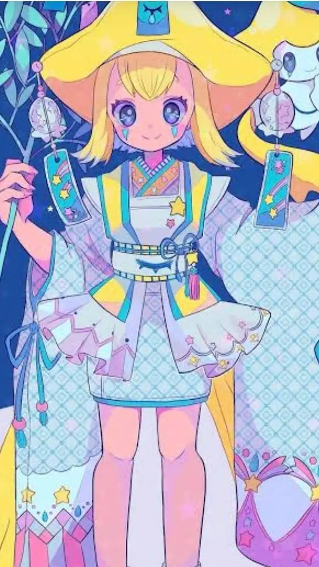 ai character: jirachi-chan background