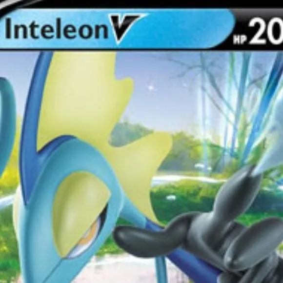 chat with ai character: inteleon card